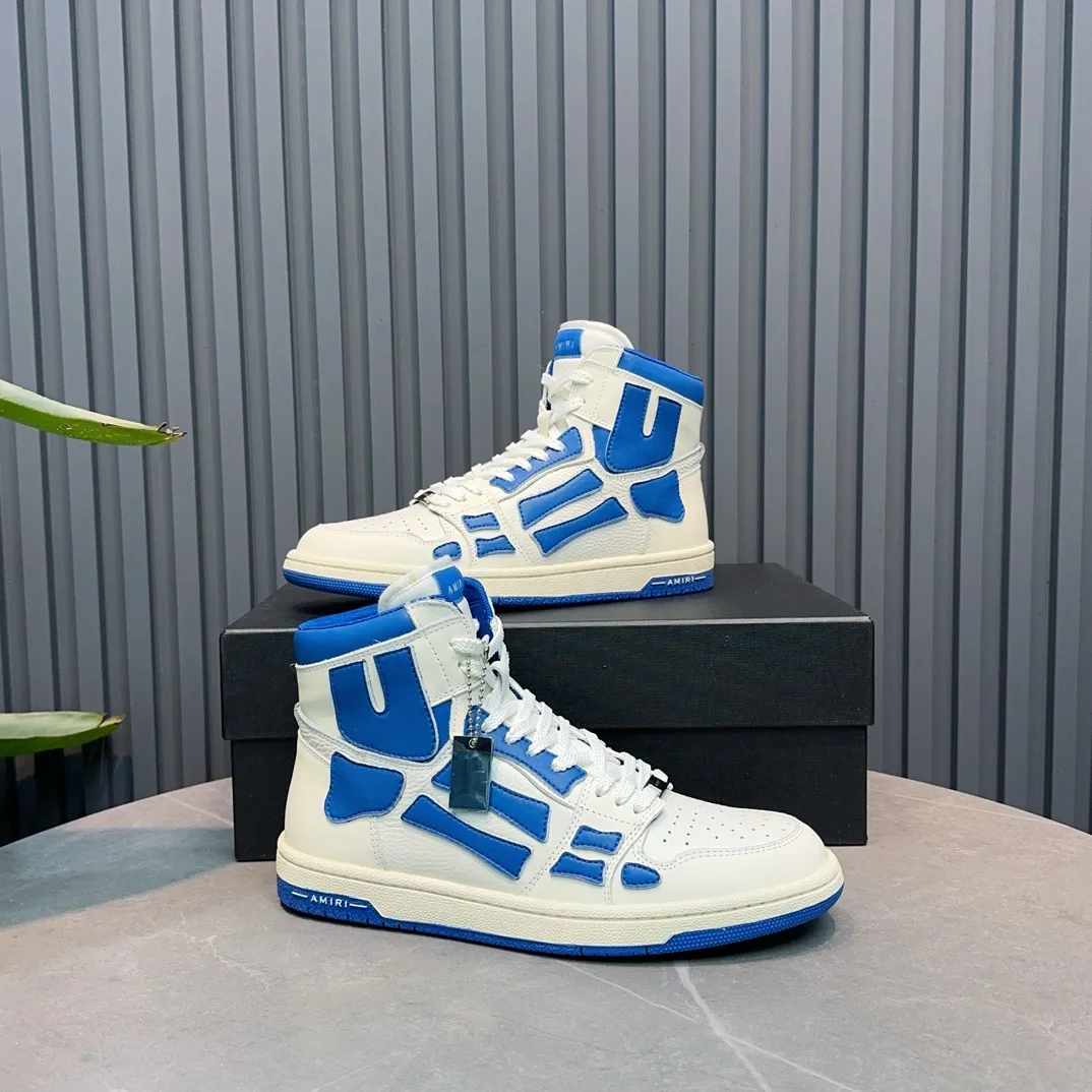 Men's shoes💰620💰 AMIRI AMIRI trendy brand hot sale🔥 Available all year round✅Couples💑 Official website synchronization Imported fabrics 1⃣️ratio 1⃣️Re-engraved, original factory special original sole, 35-45 (38.45. Non-refundable)